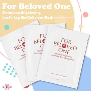 For Beloved One Melasleep Brightening Lumi's key Bio-Cellulose Mask